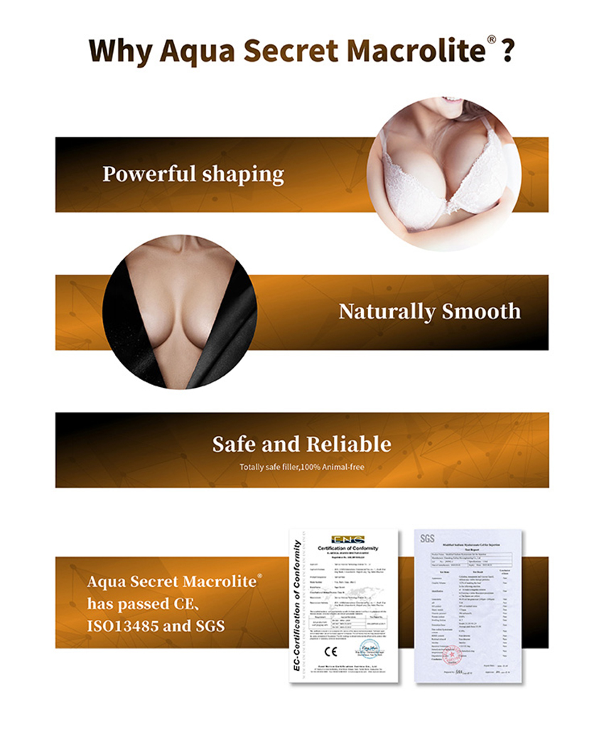 Macrolite breast filler advantage - Deramx